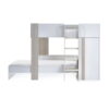 Horizon Bunk Bed - Pale Wood And White