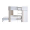 Horizon Bunk Bed - Pale Wood And White