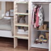 Horizon Bunk Bed - Pale Wood And White