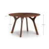 Huxley Round Table Walnut