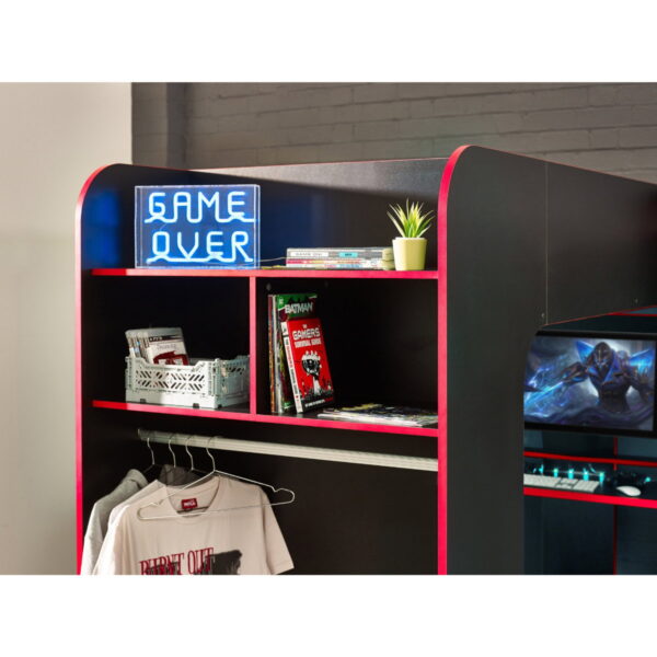 IMP001-7_1200x1200-1.jpg Impact Gaming Bunk - Black/Red