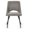 Set Of 2 Iris Boucle Dining Chairs - Ivory