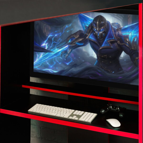 Impact-Gaming-Bunk-Black-amp-Red-Desk-Detail-Roomset_1200x1200-1.jpg Impact Gaming Bunk - Black/Red