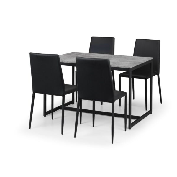 JAZ006-6_1200x1200-1.jpg Set Of 4 Jazz Fabric Chairs - Grey