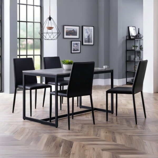 JAZ006-8_1200x1200-1.jpg Set Of 4 Jazz Fabric Chairs - Grey