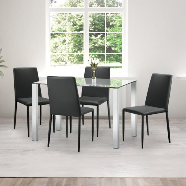 JAZ006-9_1200x1200.jpg Set Of 4 Jazz Fabric Chairs - Black