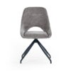 Set of 2 Jonah Swivel Return Dining Chairs - Cream