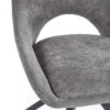 Set of 2 Jonah Swivel Return Dining Chairs - Cream