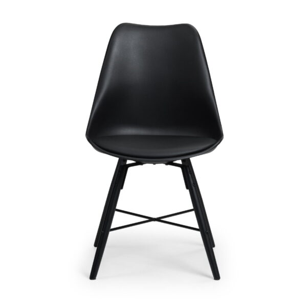Set Of 2 Kari Dining Chairs - Black