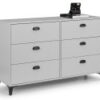 Lakers Locker 6 Drawer Wide Chest
