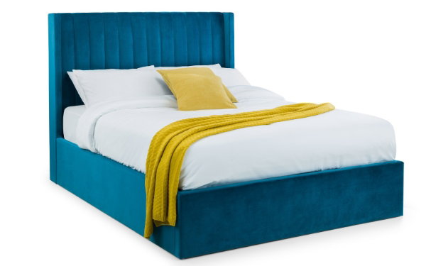 Langham Scalloped Headboard Storage Bed - 180cm