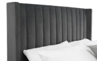 Langham Scalloped Headboard Storage Bed - 180cm