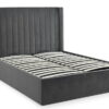 Langham Scalloped Headboard Storage Bed - 135cm