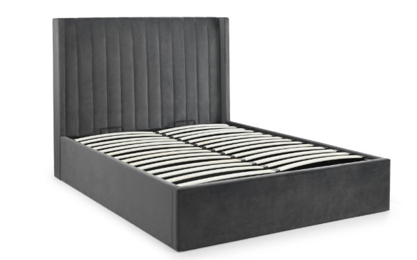 Langham Scalloped Headboard Storage Bed - 180cm