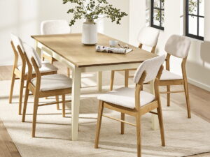 Larissa Rectangular Extending Dining Table