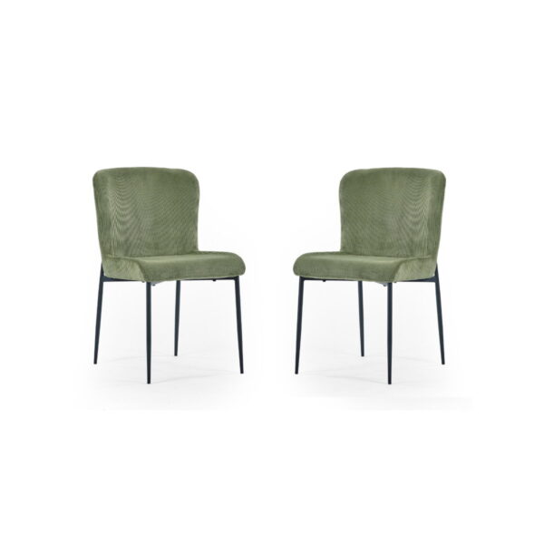 Set Of 2 Leonie Dining Chairs - Grey