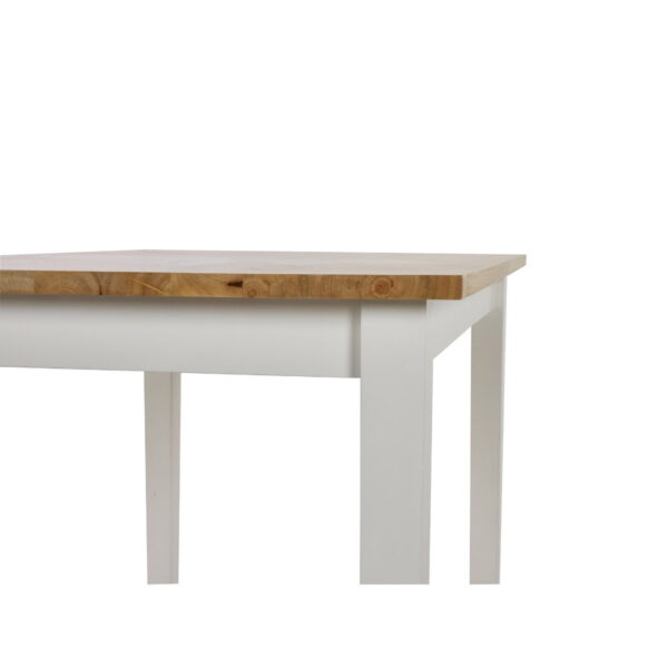 Linwood Small Dining Table - White/Natural