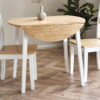 LIN004-1_1200x1200.jpg Linwood Round Dropleaf Table - White/Natural