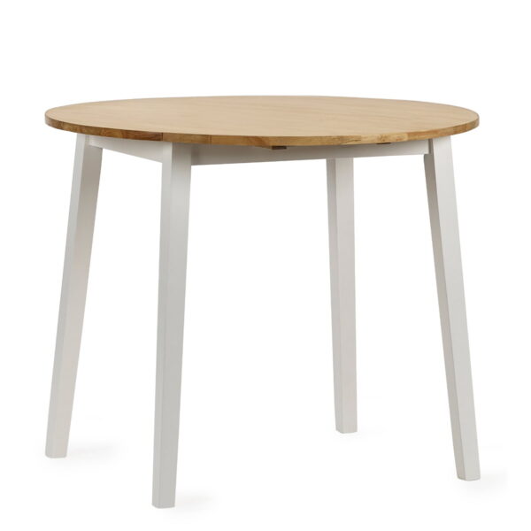 LIN004-Linwood-Round-Drop-Leaf-Table-Cutout-1_1200x1200.jpg Linwood Round Dropleaf Table - White/Natural