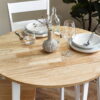 LIN004-Linwood-Round-Drop-Leaf-Table-Detail-1_1200x1200-2.jpg Linwood Round Dropleaf Table - Sage Green/Natural