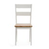 Set Of 2 Linwood Dining Chairs - Natural/White