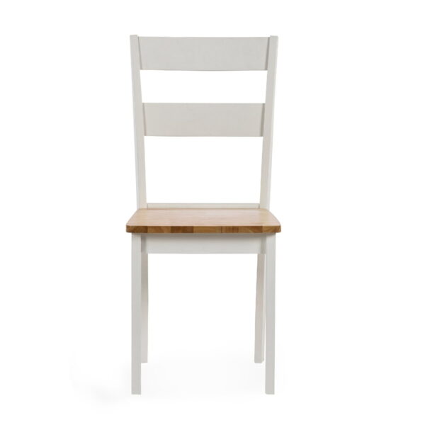 Set Of 2 Linwood Dining Chairs - Natural/White