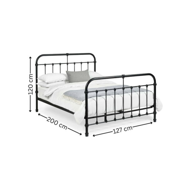 Logan Metal Bed - 120 cm