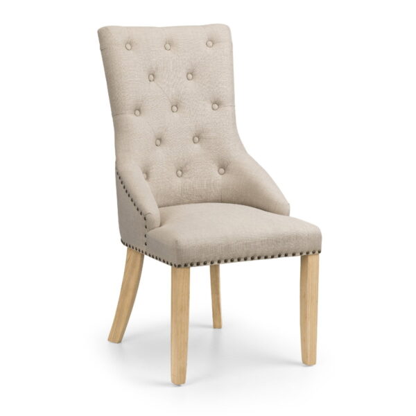 Set Of 2 Loire Button Back Chairs