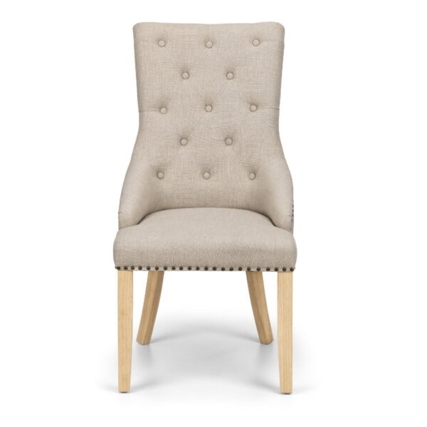 Set Of 2 Loire Button Back Chairs