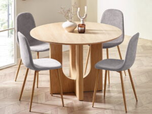 Set of 4 Lottie Dining Chairs - Olive