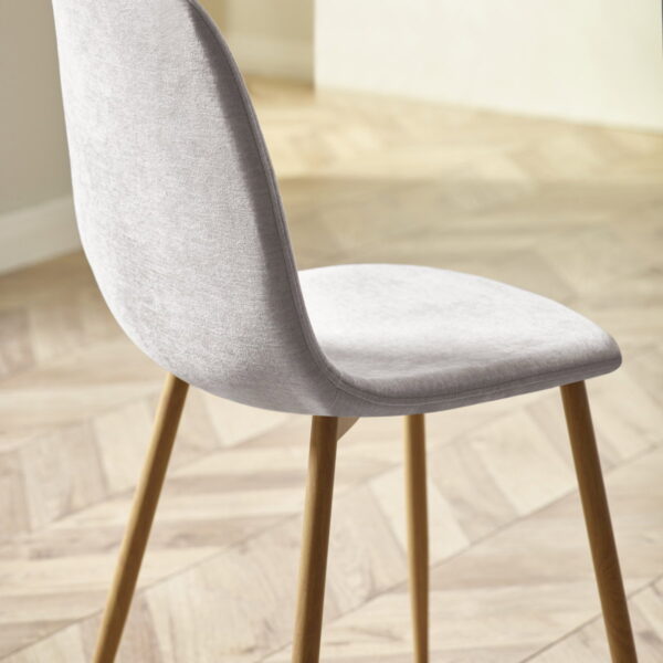 Set of 4 Lottie Dining Chairs - Linen