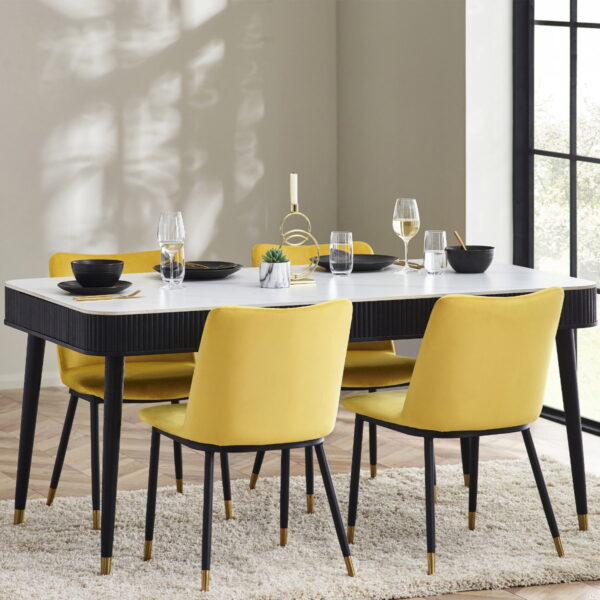 LOU001-Louis-Black-Fluted-Stone-Top-Dining-Table-with-Drawers-Roomset-4_1200x1200.jpg Louis Fluted Stone Top Dining Table With Drawers