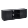 Louis Black Fluted Tv Unit