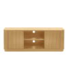Louis Light Oak Effect Fluted TV Unit