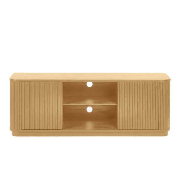 Louis Light Oak Effect Fluted TV Unit