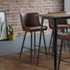 Luxe Bar Stool - Brown