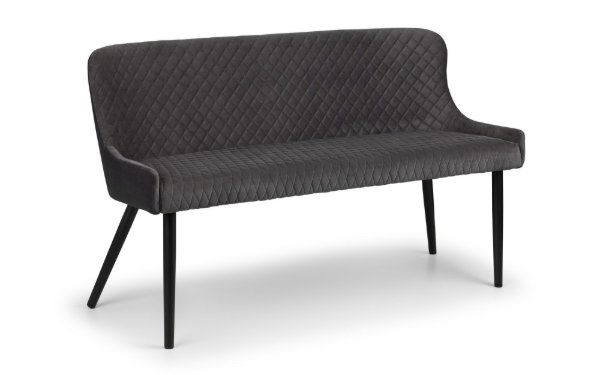 LUX301-2_600x375-2.jpg Luxe High Back Bench - Grey Velvet