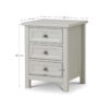 MAI001-4_1200x1200-1.jpg Maine 3 Drawer Bedside - Anthracite