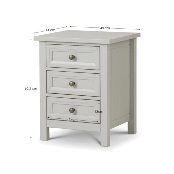MAI001-4_1200x1200-1.jpg Maine 3 Drawer Bedside - Anthracite