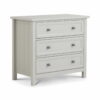 Maine 3 Drawer Wide Chest - Dove Grey