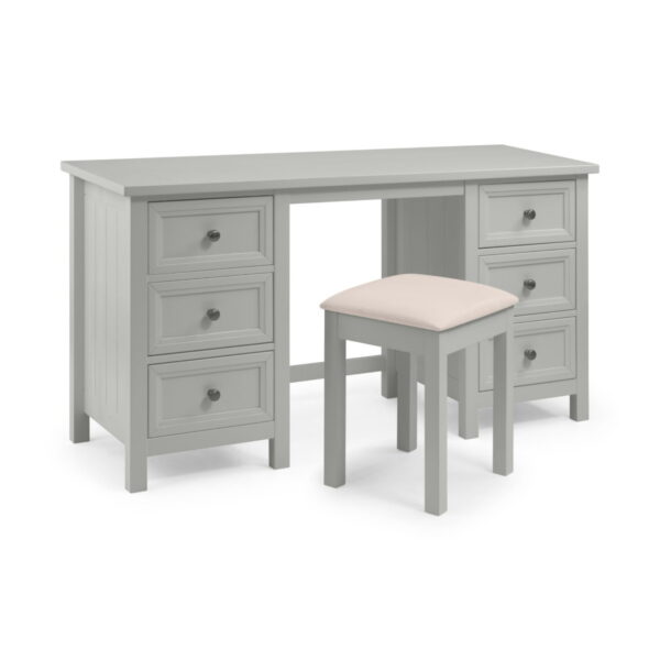 Maine Dressing Stool - Dove Grey
