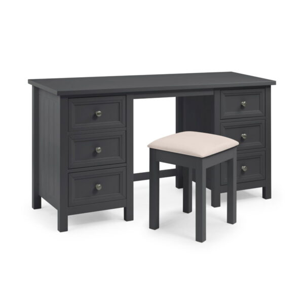 Maine Dressing Stool - Anthracite