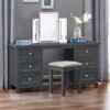 Maine Dressing Stool - Anthracite