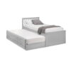 Maisie Bed With Underbed And Drawers - Light Grey