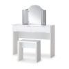 Manhattan Dressing Stool - White High Gloss