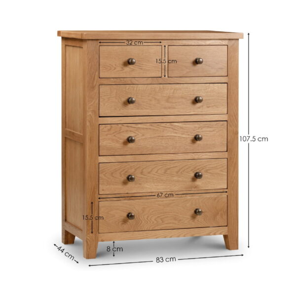 Marlborough 4+2 Drawer Chest