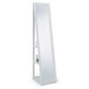 Fresco White Storage Mirror
