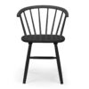 Set Of 2 Modena Dining Chairs - Black