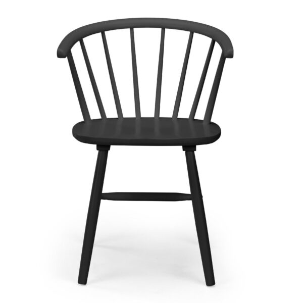 Set Of 2 Modena Dining Chairs - Black