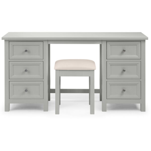 Maine Dressing Stool - Dove Grey